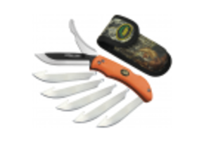 Outdoor Edge 3.5" RAZOR-PRO  (Orange, 6-Blades)