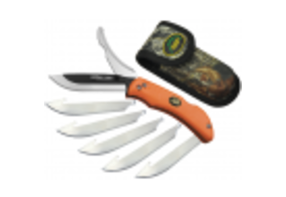 Outdoor Edge 3.5" RAZOR-PRO  (Orange, 6-Blades)