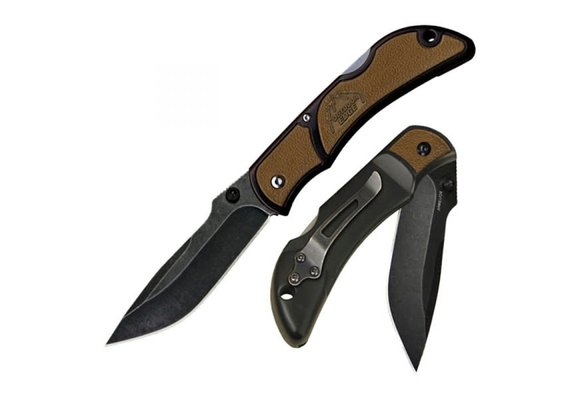 Outdoor edge 3.3" CHASM - Medium, Plain Ed