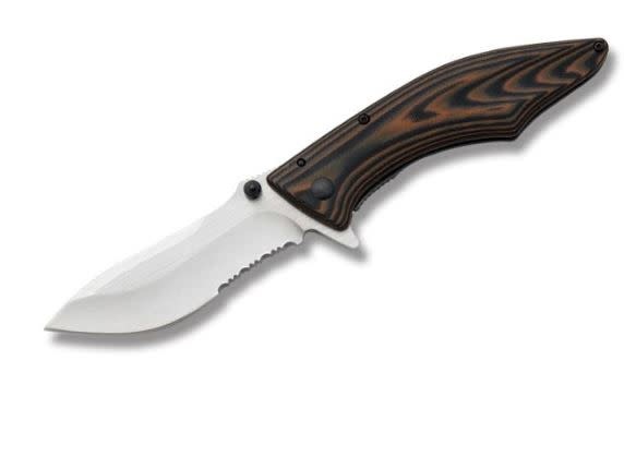 Outdoor Edge 3.5" CONQUER - Large, Plain Edge
