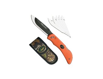 Outdoor Edge 3.5" RAZOR-BLAZE (Orange, 6-Blades)