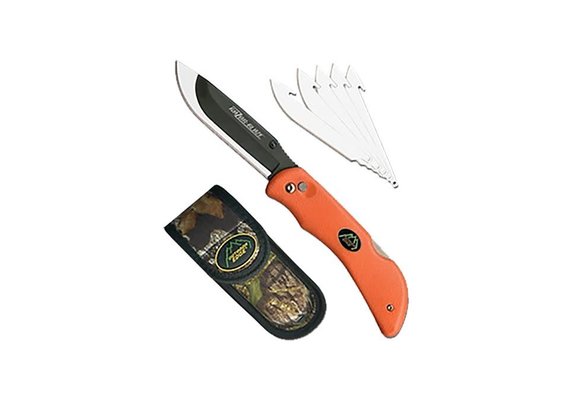 Outdoor Edge 3.5" RAZOR-BLAZE (Orange, 6-Blades)