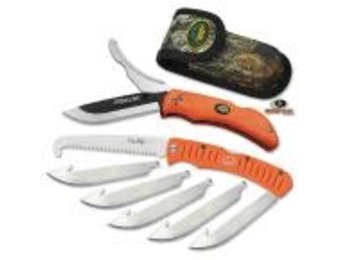 Outdoor Edge 3.5" RAZOR-PRO/SAW COMBO (Orange)