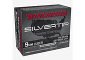 Silvertip 9mm Luger Ammunition 20 Rounds JHP 115 Grains W9MMST