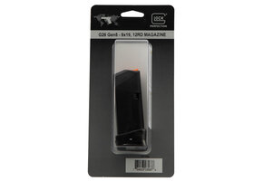 OEM Black Detachable 12rd for 9mm Luger Glock 26 Gen5