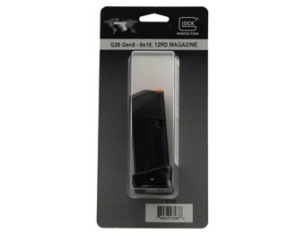 OEM Black Detachable 12rd for 9mm Luger Glock 26 Gen5