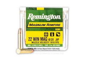 Magnum Rimfire 22 Magnum 40gr JHP