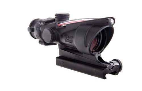 ACOG 4x32 Illuminated Riflescope, Red Chevron BAC Reticle, Flattop TA51 Mount TA31F