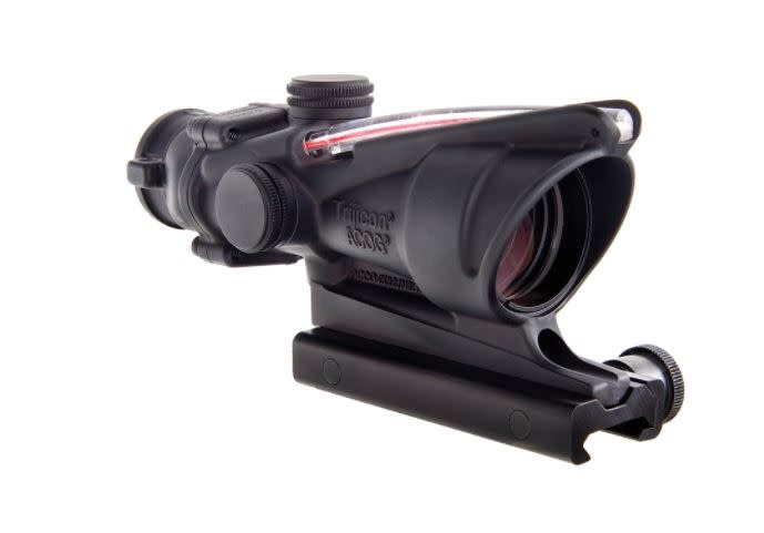 ACOG 4x32 Illuminated Riflescope, Red Chevron BAC Reticle, Flattop TA51 Mount TA31F