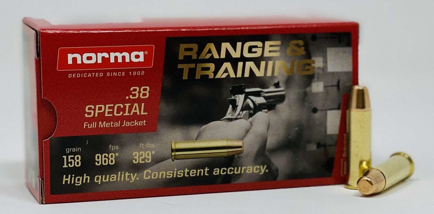 Range and Training 38 Special Ammo 158 Grain Full Metal Jacket