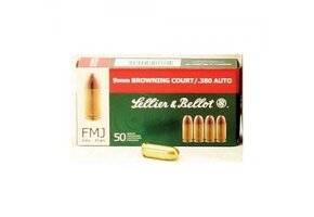 Bellot Ammunition .380ACP 92GR FMJ 50rds