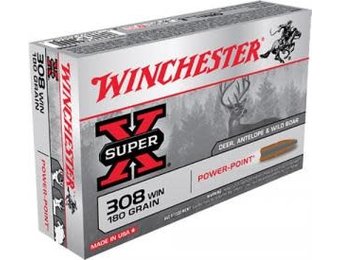 Super-X .308  180 Grain Power-Point 20rd Box
