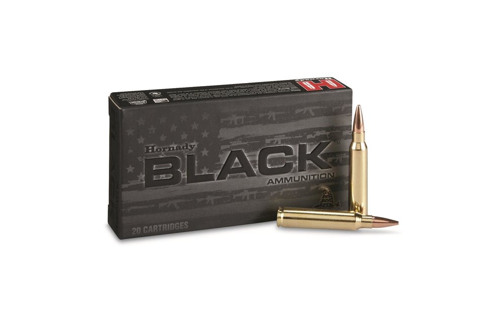 223 Remington 62 gr FMJ Hornady BLACK® Item #80234 | 20/Box