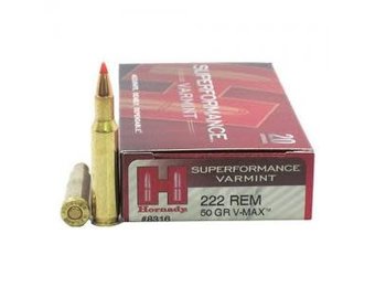 AMMO 222 REM 50 GR V-MAX SPF