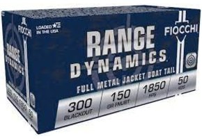 Range Dynamics 300 AAC BLACKOUT 150Gr FMJBT 50rds (300BLC)