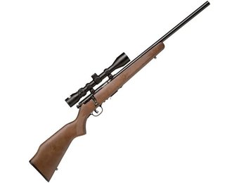 Model 93R17GVXP Package Series Rimfire Bolt Action Rifle .17 HMR 21" Barrel 5 Rounds Mounted Riflescope Walnut Stock Blued Barrel 96222