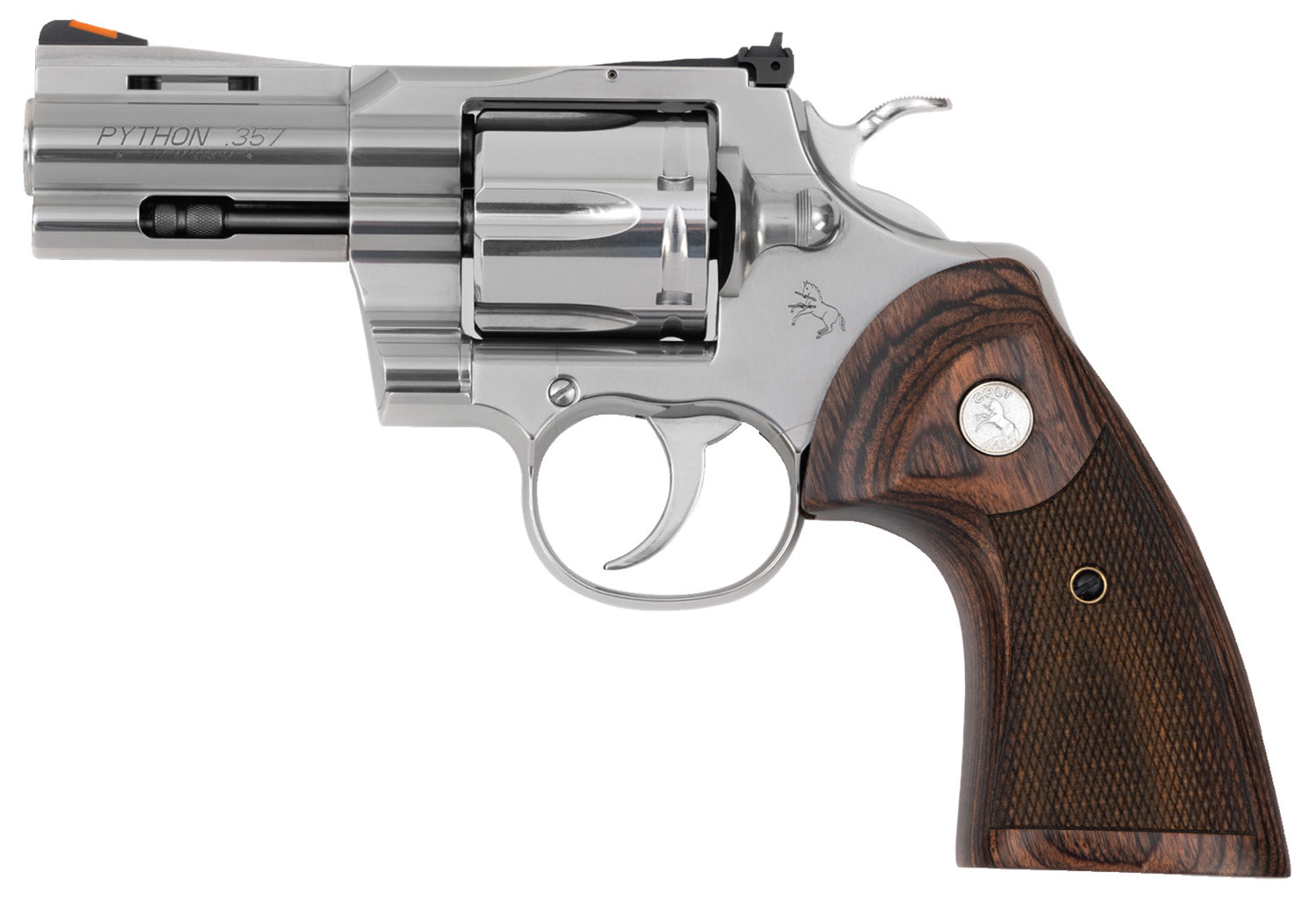 Python stainless steel 3” Barrel  .357 Magnum
