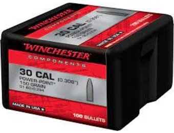 Centerfire 30 Cal .308 150 Gr Power-Point PP