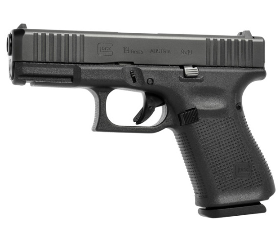 GLOCK G19 GEN5 9mm 15RD, 3 Mags