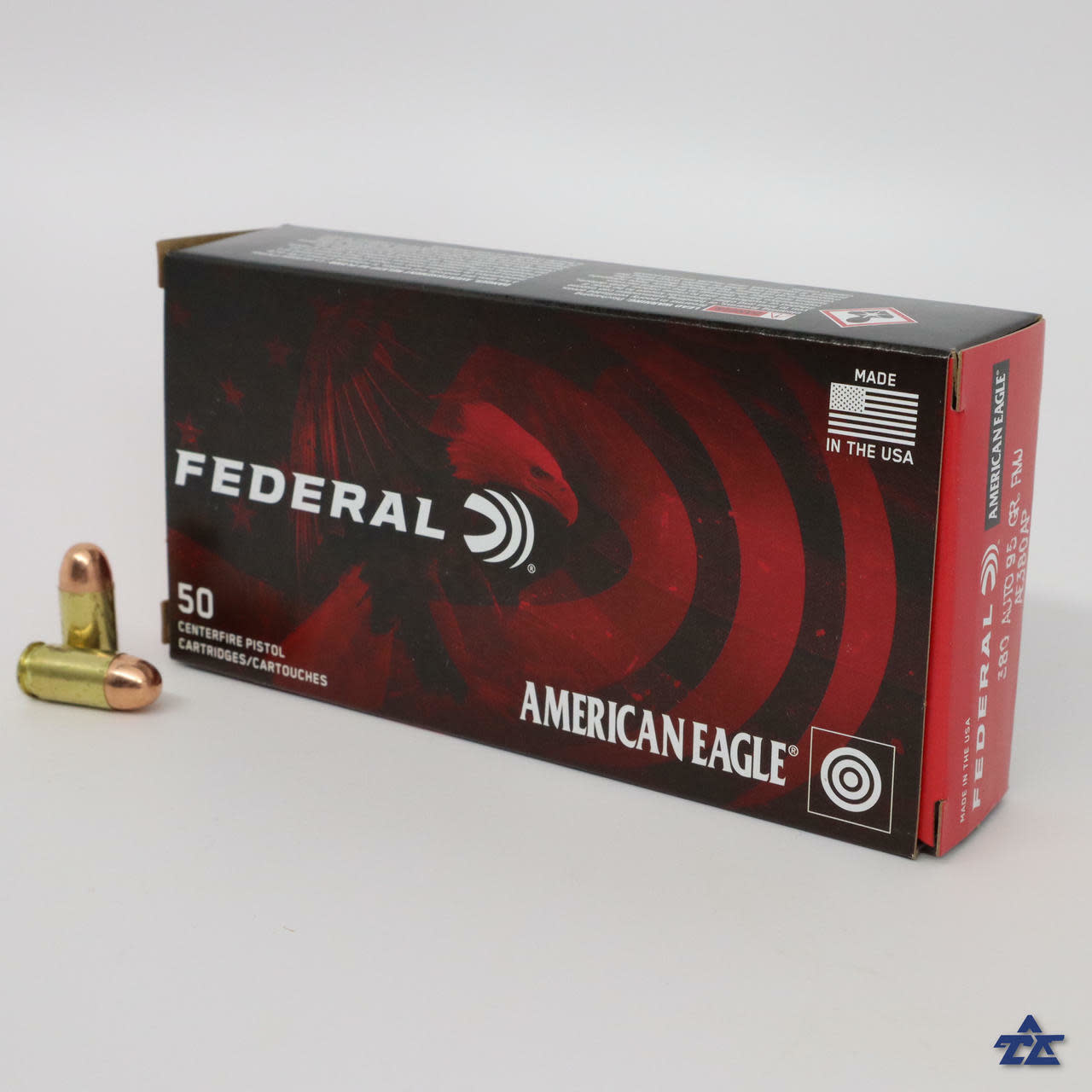 American Eagle .380 Auto Ammunition 95 Grain FMJ