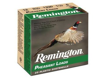 PHEASANT 12 GAUGE 2.75" 1 1/4 OZ 6 SHOT 25 ROUNDS