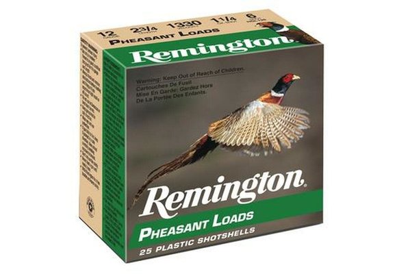 PHEASANT 12 GAUGE 2.75" 1 1/4 OZ 6 SHOT 25 ROUNDS