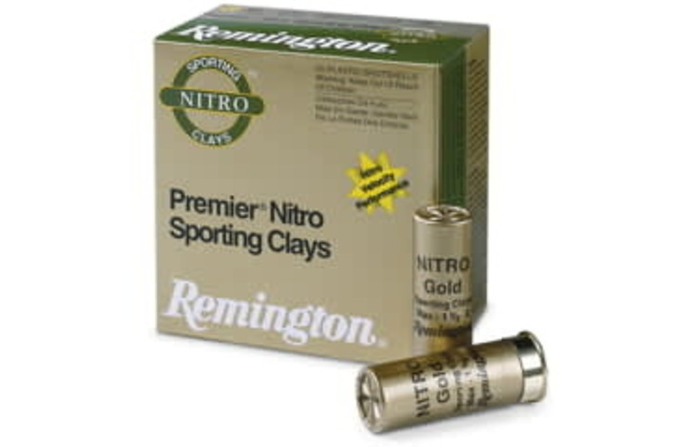 Premier Nitro Gold Sporting Clays Target Ammunition 12 Gauge 2-3/4" 1-1/8 oz #7-1/2 Shot High Velocity