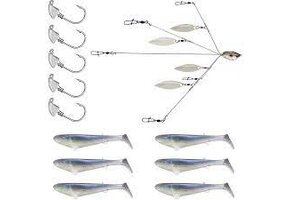 Scottsboro Kit 3.5'' 5Wire Sight Minnow 11p