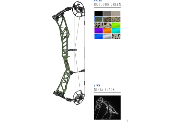 ENVISION OD GREEN/BLACK 70 RH 22ENVN70GRAT00.0RHSTST