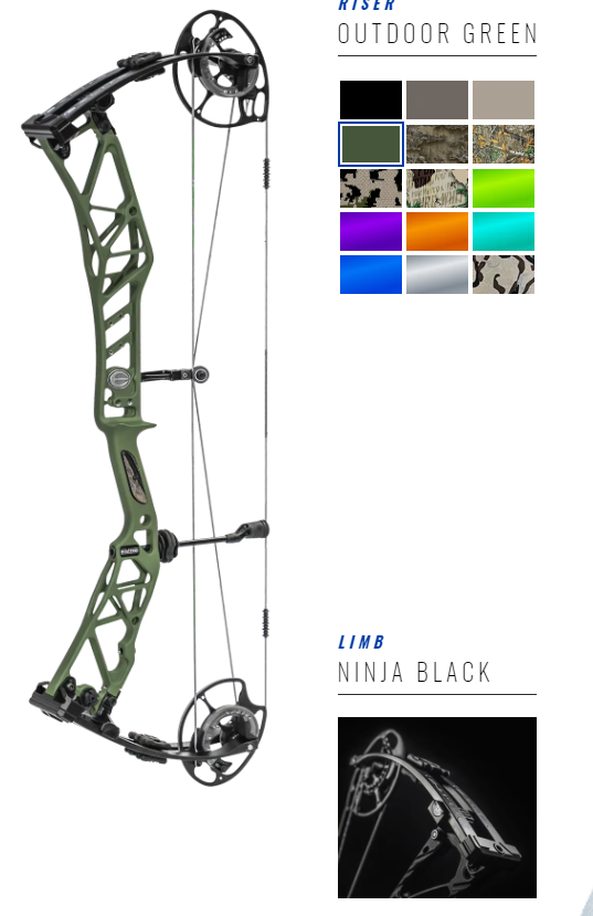 ENVISION OD GREEN/BLACK 70 RH 22ENVN70GRAT00.0RHSTST