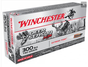 300 BLACKOUT 150 GR DEER XP WINCHESTER