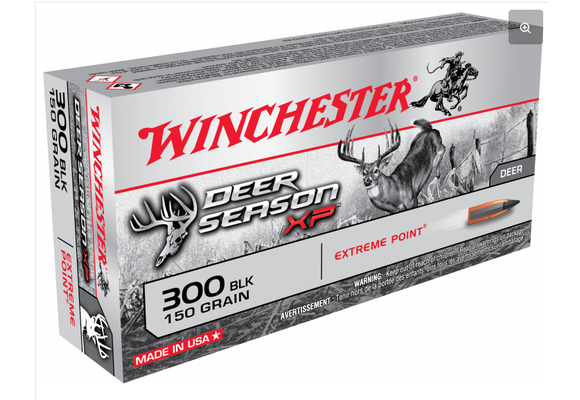 300 BLACKOUT 150 GR DEER XP WINCHESTER