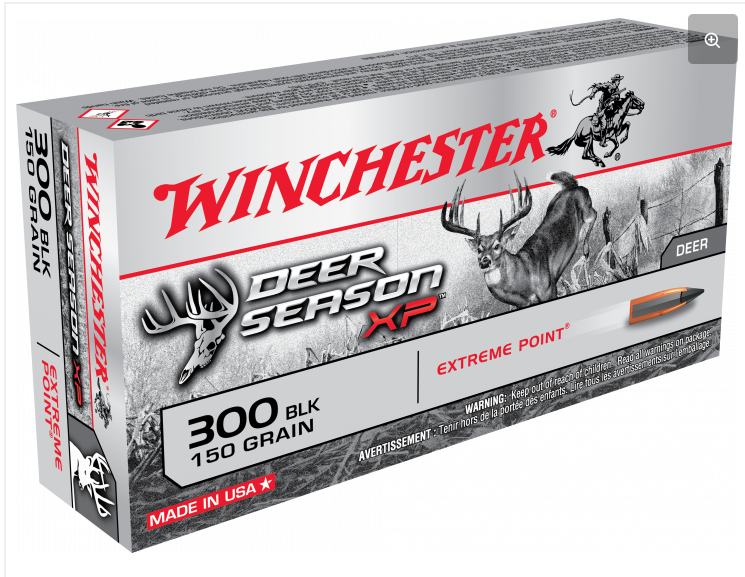 300 BLACKOUT 150 GR DEER XP WINCHESTER