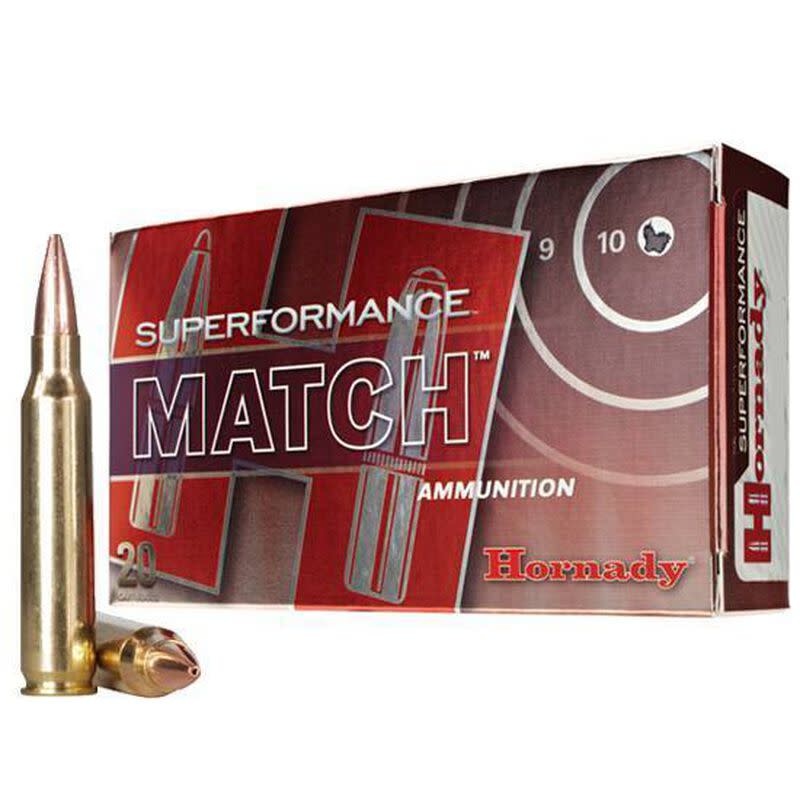 Hornady Superformance Match 75gr BTHP 20rds