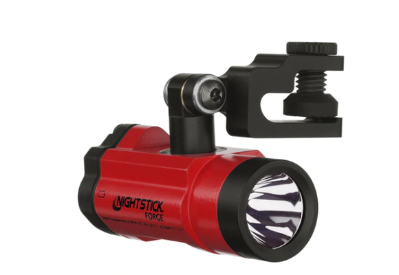 Forge-IS Helmet-Mounted Multi-Function Flashlight-Red