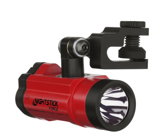 Forge-IS Helmet-Mounted Multi-Function Flashlight-Red