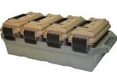 4-Can Ammo Crate Dk Earth AC4C