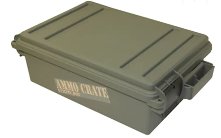 Ammo Crate Polypropylene Army Green
