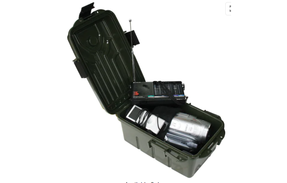Ammo Travel-Survivor Dry Box Polymer 10" x 7" x 5"