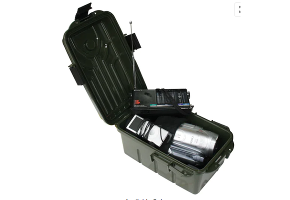 Ammo Travel-Survivor Dry Box Polymer 10" x 7" x 5"