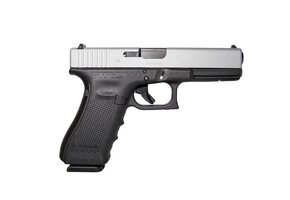 G31 GEN 4 HGA 357 SIG 4.49 IN BBL FS 5LB 3 15RD MAGS CERAKOTE SILVER TITANIUM SLIDE