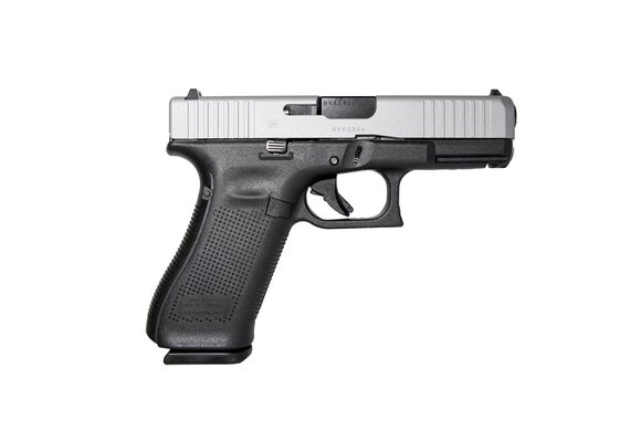 G45 GEN 5 CERAKOTE SILVER TITANIUM SLIDE