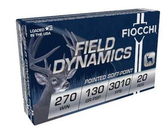Shooting Dynamics Ammunition 270 Winchester 130 Grain Pointed Soft Point