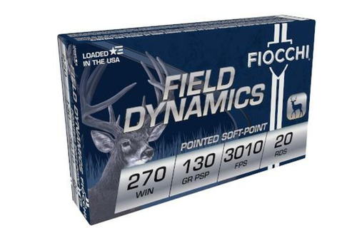 Shooting Dynamics Ammunition 270 Winchester 130 Grain Pointed Soft Point