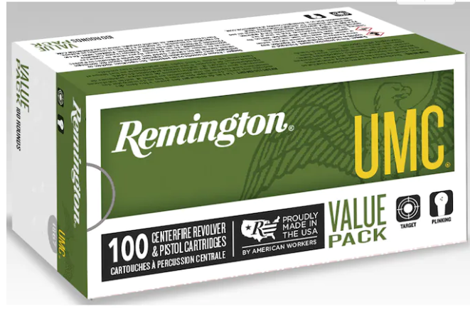 UMC .380 ACP 88GR JHP 100Rds Value Pack