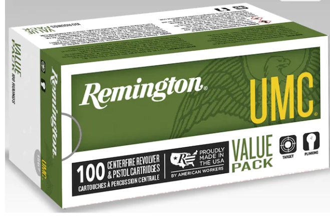 UMC .380 ACP 88GR JHP 100Rds Value Pack