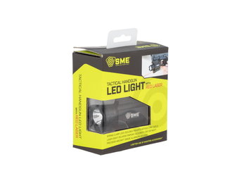 Tactical Handgun LED Light with Red Laser