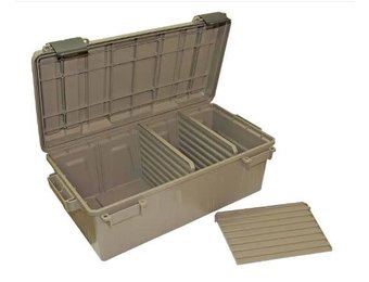 Case-Gard ACDC30 ACDC30 Ammo Crate Beige High Impact Polypropylene 21 in x 11.2 in x 7.5 in 75 lbs