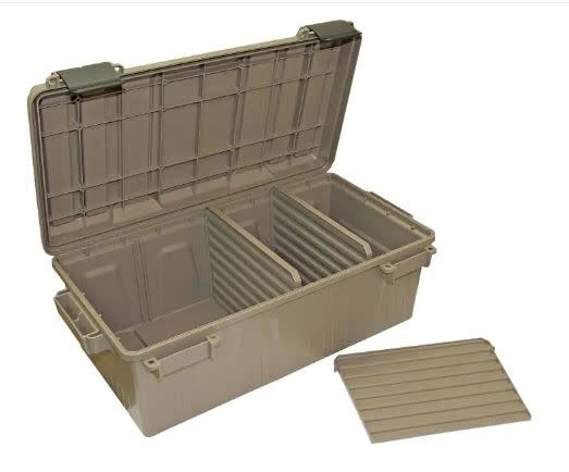 Case-Gard ACDC30 ACDC30 Ammo Crate Beige High Impact Polypropylene 21 in x 11.2 in x 7.5 in 75 lbs