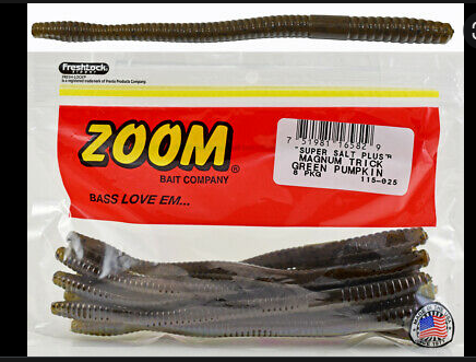 Zoom Magnum Trick Worm 7" 8pk